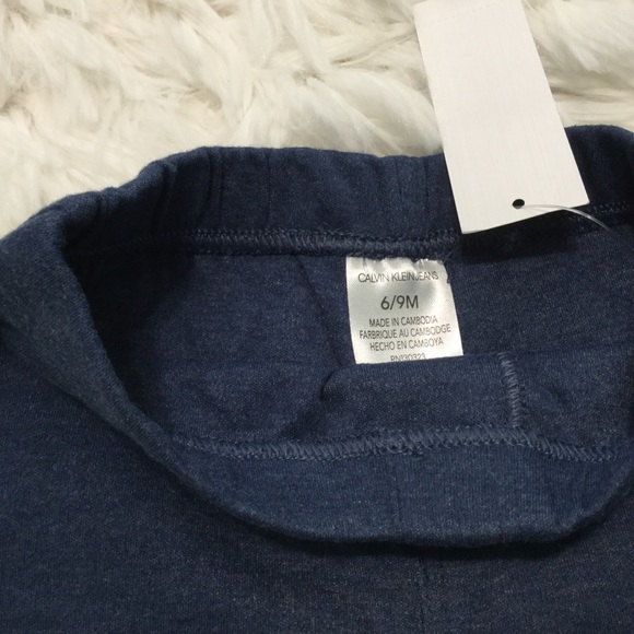 Calvin Klein- Gray and Blue 3pc Bodysuit & Pants - Picture 3 of 16